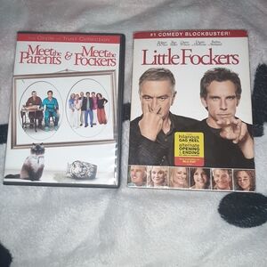 Little Fockers & Meet the Parents DVD Set - White & Red Covers